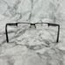 Armani Exchange AX1015 6070 Eyeglasses Rectangular Black Half Rim 52-17-140