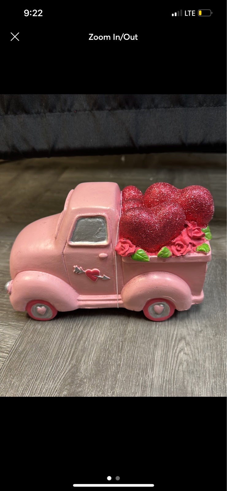 Pink Valentine Farm Truck
