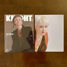 SEVENTEEN HOSHI Knight magazine (Version A cover) + poster