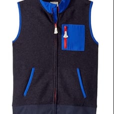 NEW! Crewcuts Summit Fleece Zip-up Vest, Size 14