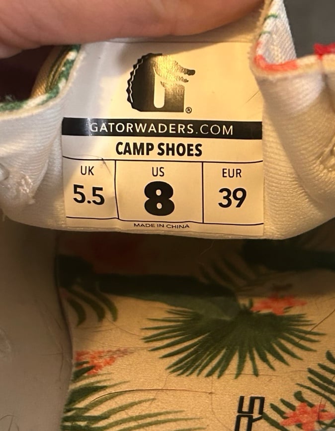 Gator Waders Women’s Tropics Camp Shoe