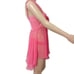 Victorias Secret Teddy Babydoll Chemise M Gold Label Pink Chiffon Skirt Fairy.