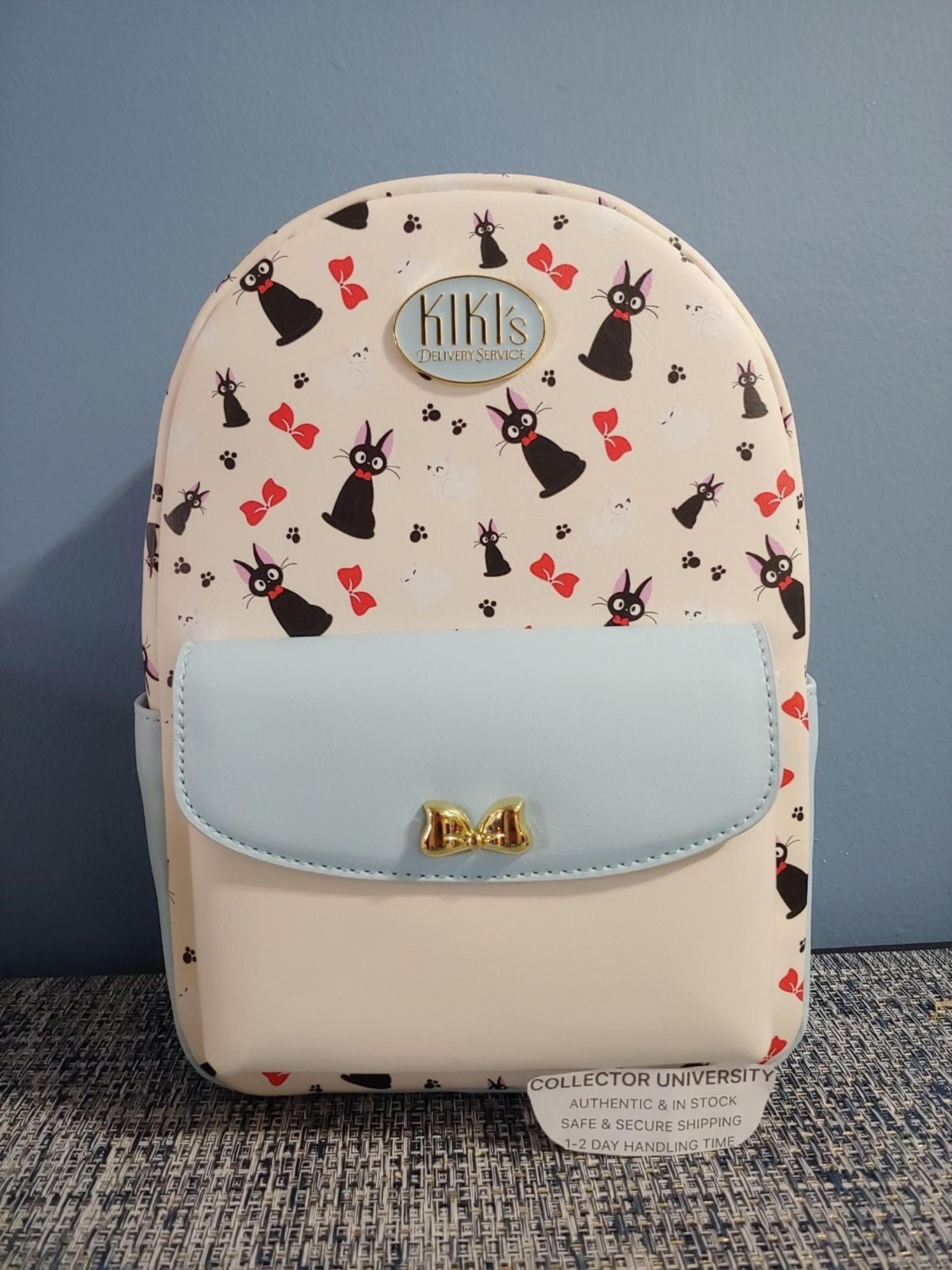 Studio Ghibli Kiki's Delivery Service Jiji Bow Mini Backpack