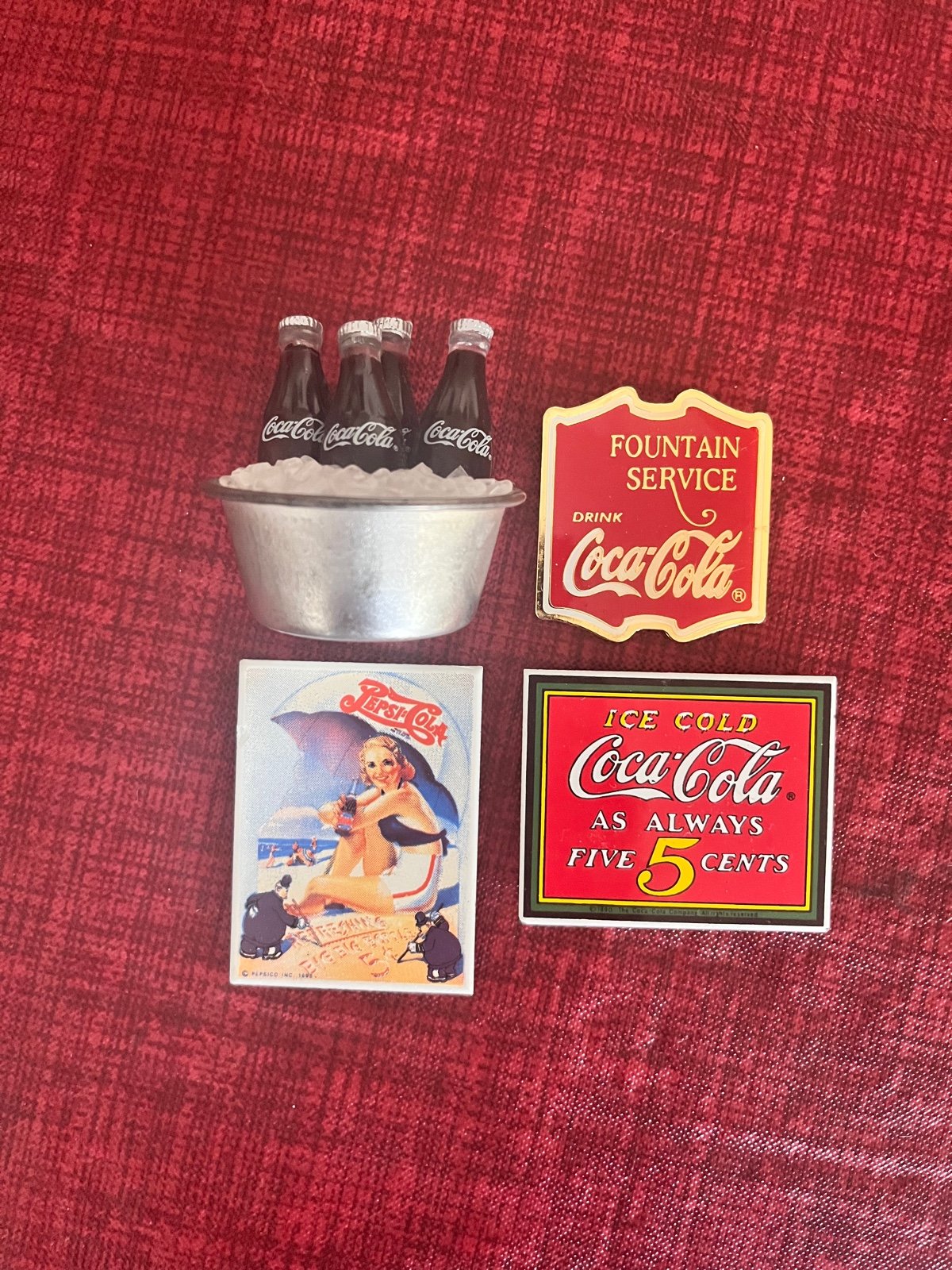 Vintage Coca Cola Magnets