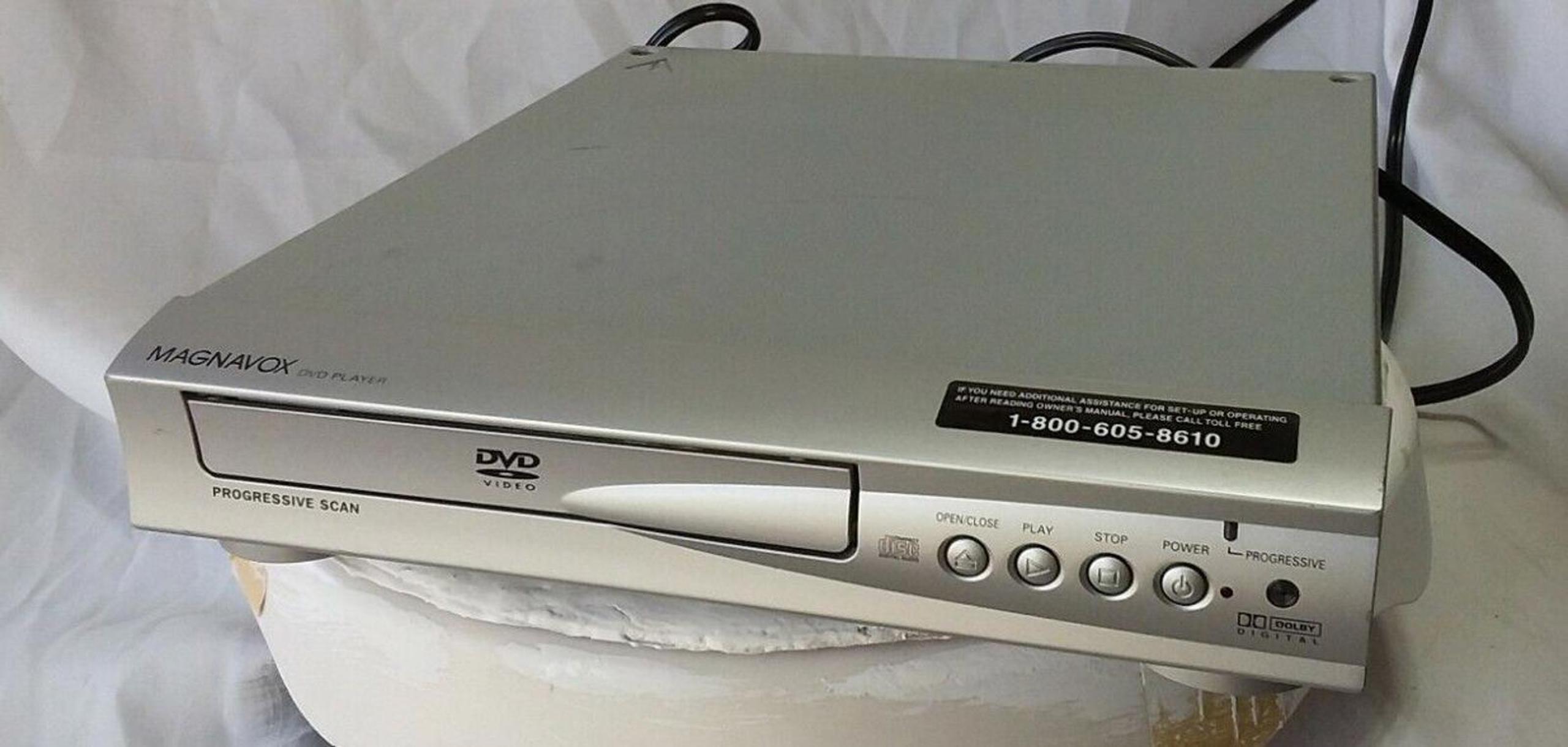Magnavox MSD124 DVD  Progressive Scan