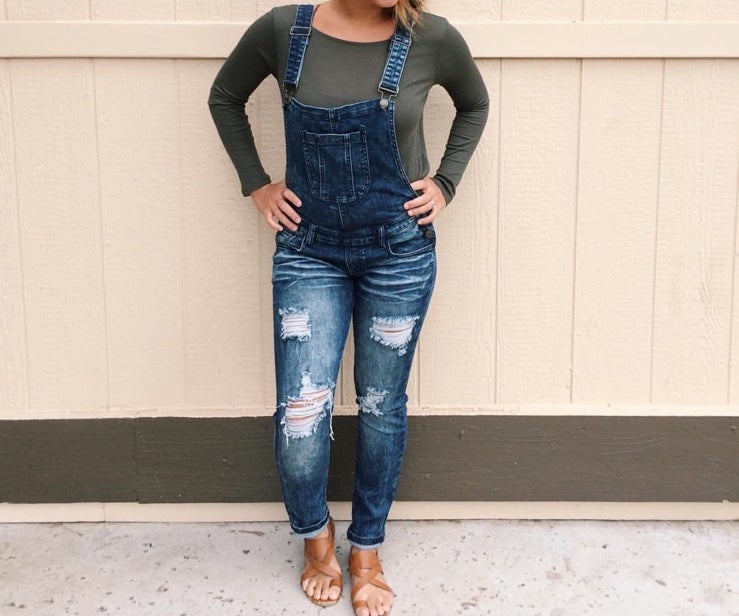Denim Overalls