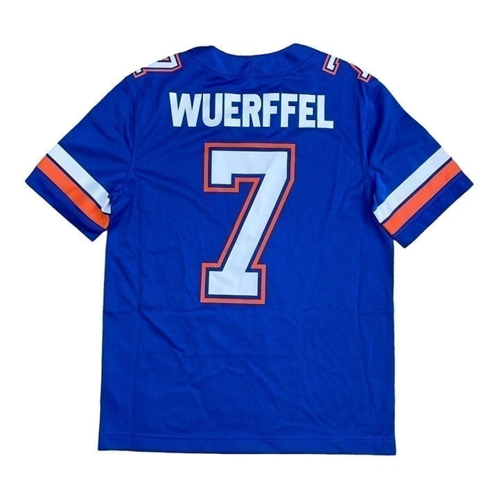 Jordan Jumpman Florida Gators Jersey Men’s Size M Wuerffel #7 Ring Of Honor NWT