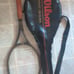 Wilson graphite cruncher tennis racquet