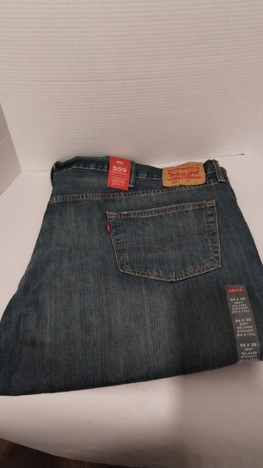 NWT Big Men's 559 Levi's Jeans