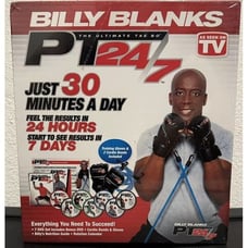 Billy Blanks PT 24/7 Ultimate Tae Bo DVD Set 2 Bands & Gloves Workout TaeBo NEW