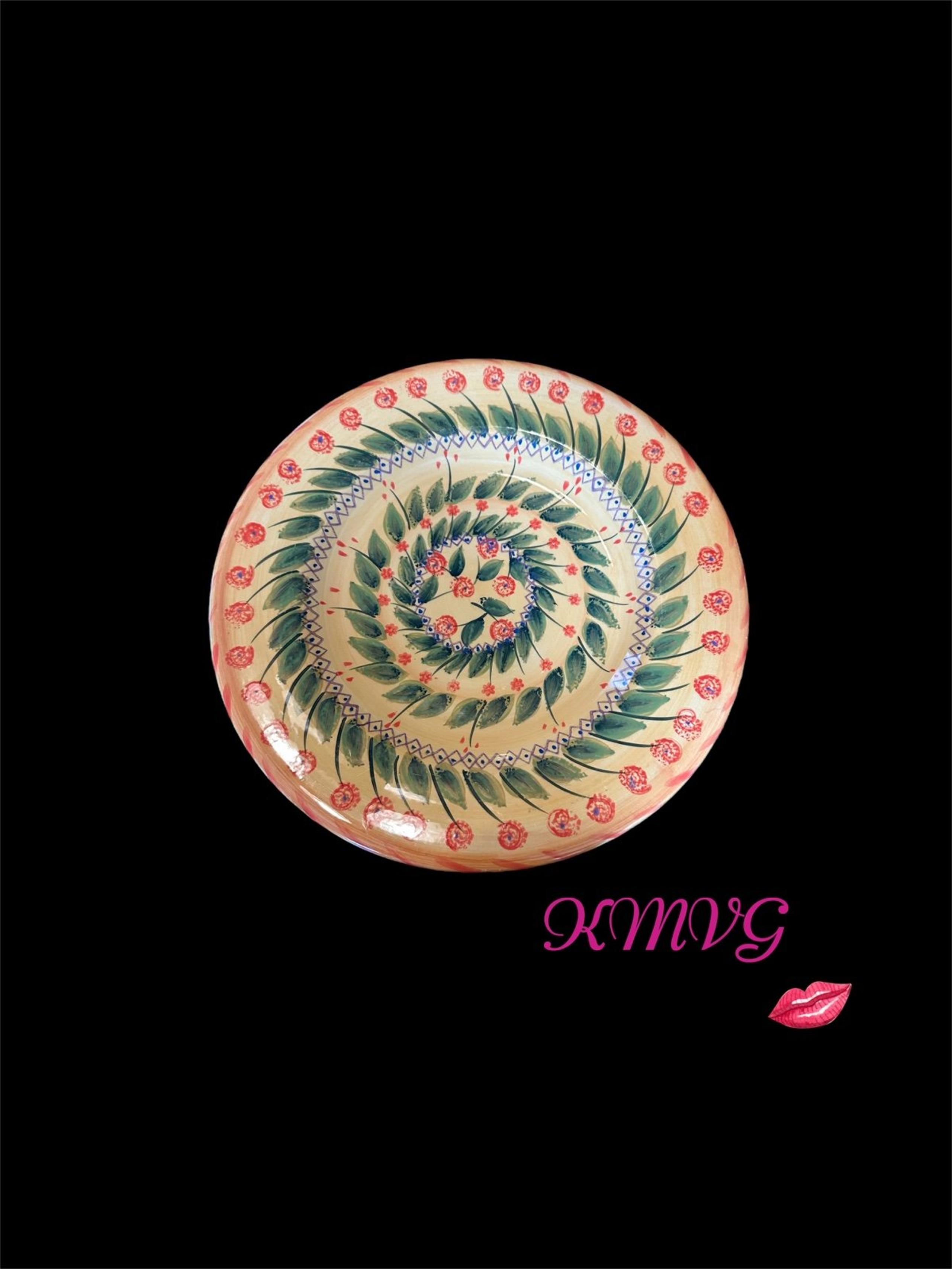 Vintage Fontana by TABLETOPS UNLIMITED Dinner Plate 11.5” (3 available)