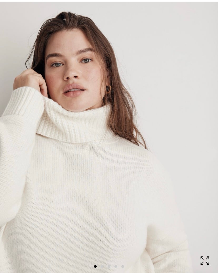 NWT Madewell Plus Sadler Sweater
