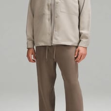 Mens Lululemon Sueded Camp Collar Overshirt Size Large Riverstone