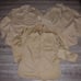 Vintage 3 WWII 1940s Khaki Chino Cotton Summer Uniform Shirt Army USMC