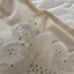 Vintage Full/Queen Comforter Quilt Cream Lace Trim Cottage Granny Core 74”x 84