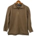 Patagonia Fleece Pullover Sweater Quarter Zip Split Side Hems Beige Womens XS