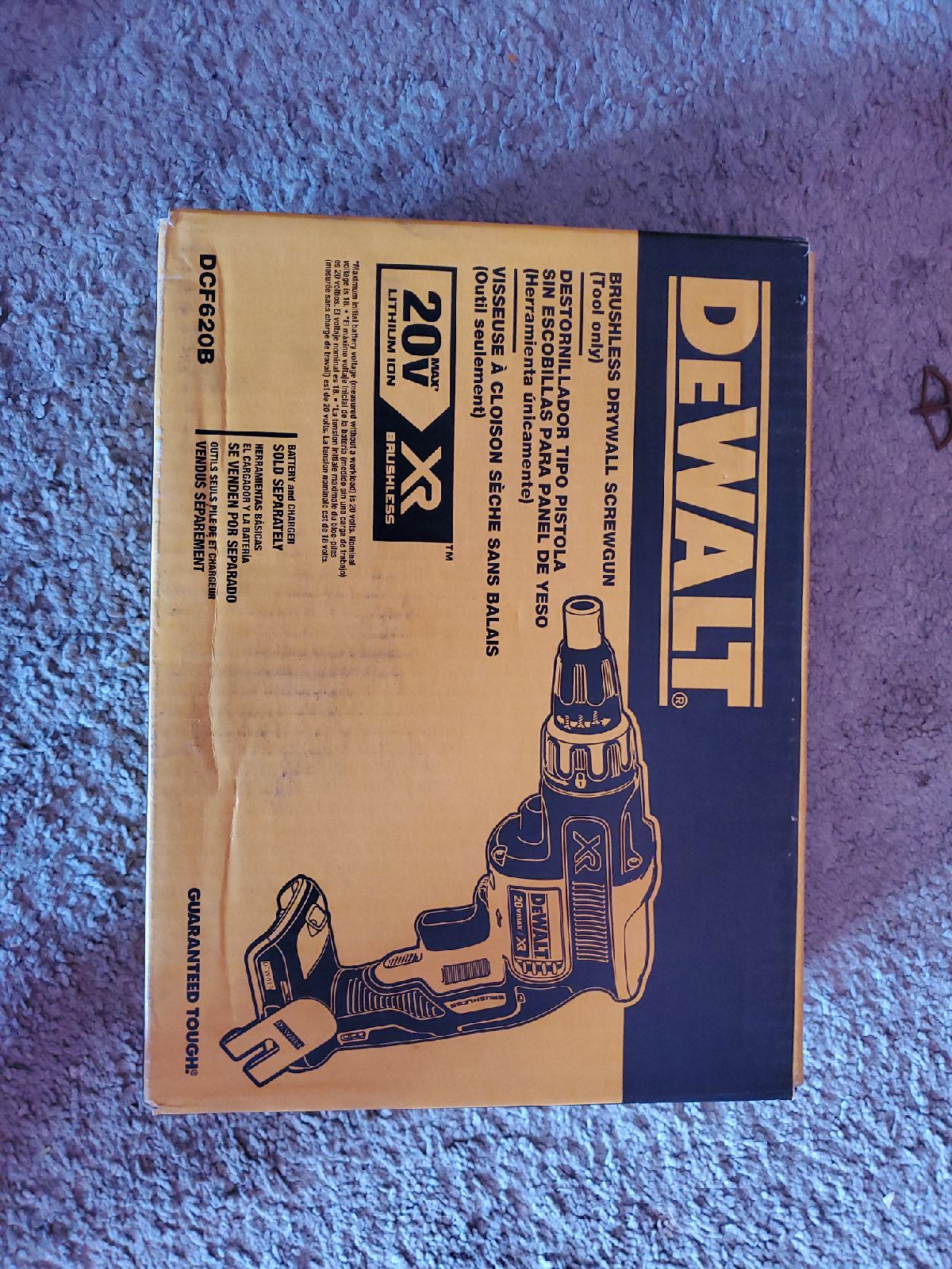 Dewalt Brushless drywall screw gun TOOL