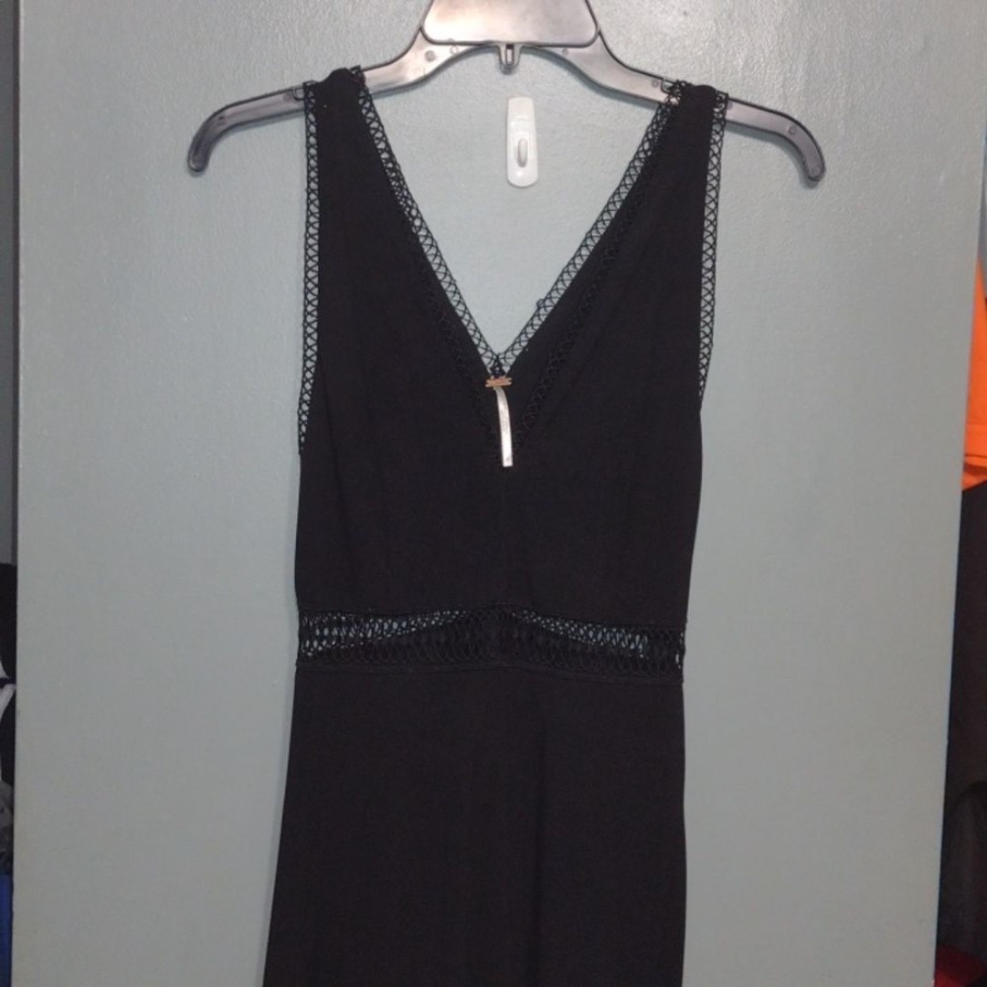 Free People King id my heart black Mini dress size 0