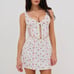 For Love & Lemons Xander Mini Slip Dress