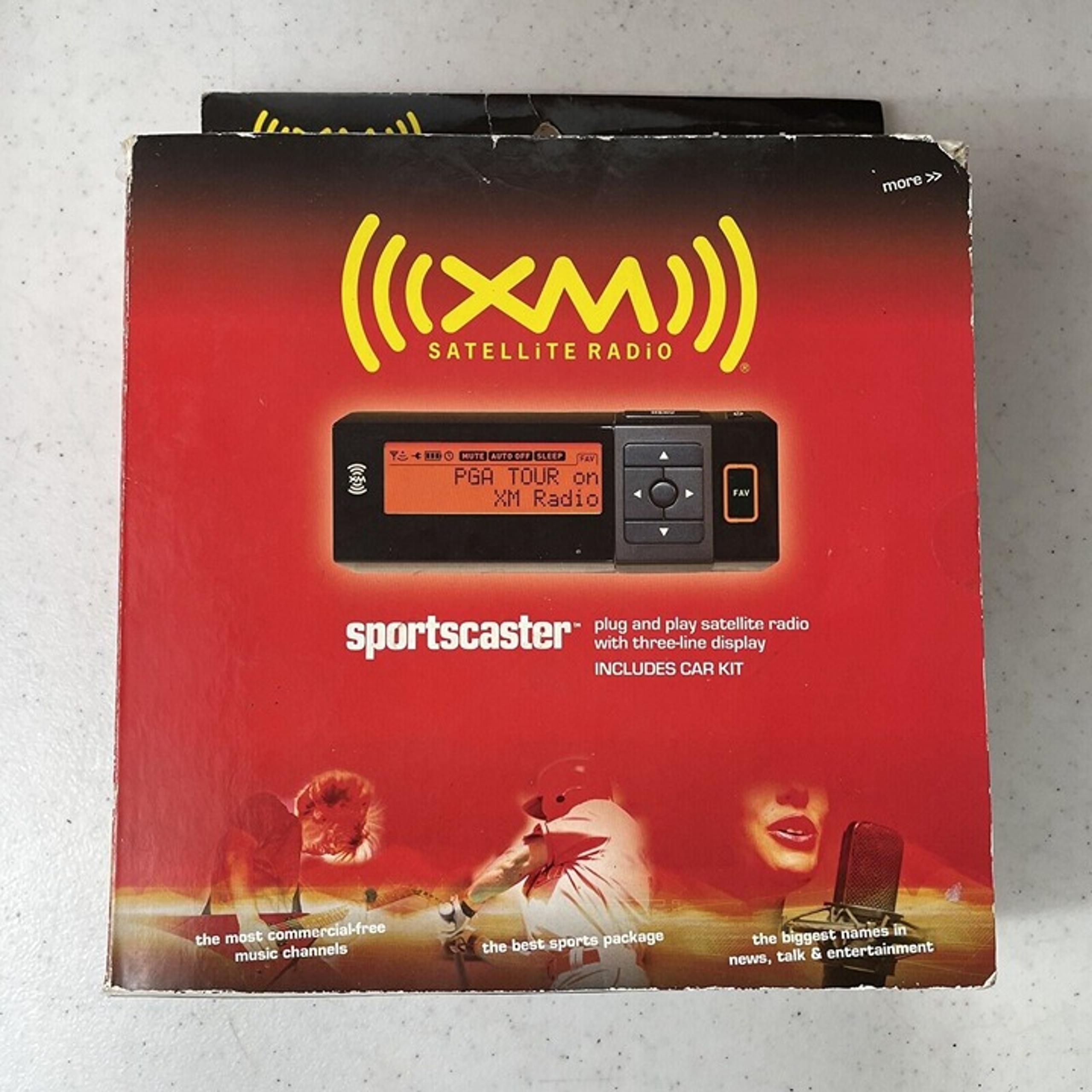 Sportscaster XM Satellite Radio Receiver Kit - Open Box