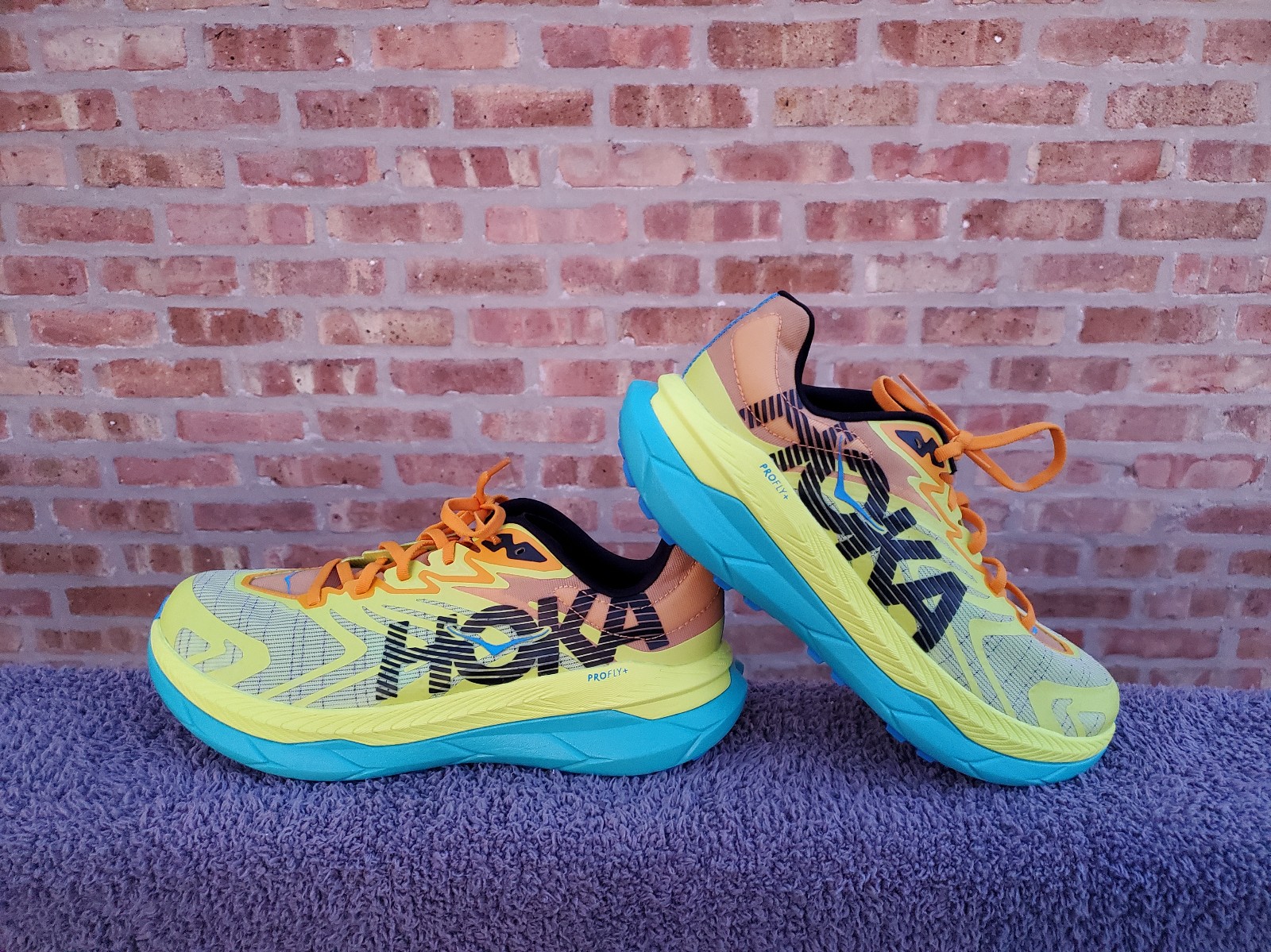 Hoka Women's Tecton X2 Trail Running Shoes US size 10B
