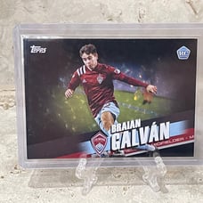 2022 Topps MLS #100 Braian Galvan Black Icy Foil /10 Rookie - Colorado Rapids