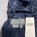 Anthropologie Dress Womens Medium Petite Blue Mini Jacquard High Collar Belted