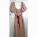 Antonio Melani Brown/White Plaid Sheath Front Slit Dress -Women Size 16