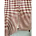 Antonio Melani Brown/White Plaid Sheath Front Slit Dress -Women Size 16