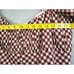 Antonio Melani Brown/White Plaid Sheath Front Slit Dress -Women Size 16