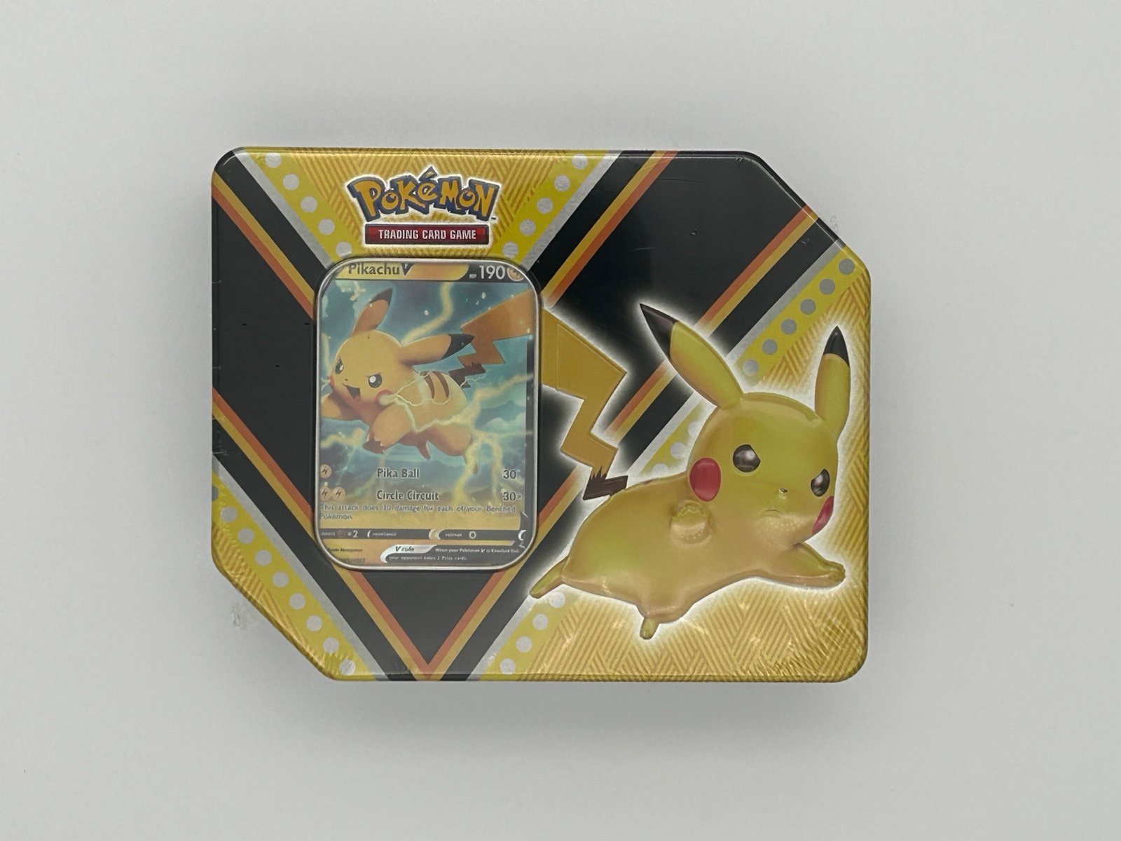 Pokemon V Powers Tin Pikachu V new Sealed