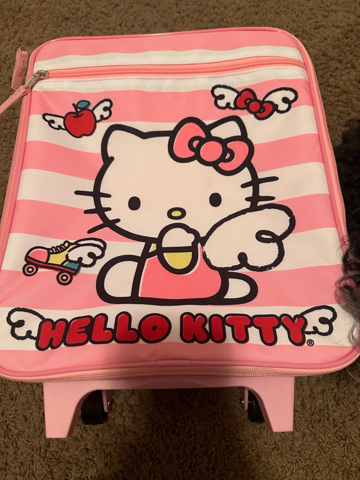 Hello kitty suitcase carryon kids