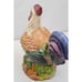 Set Of 2x Rooster Chicken Treasure Craft Barn Ceramic Cookie Jar Biscuit GKA