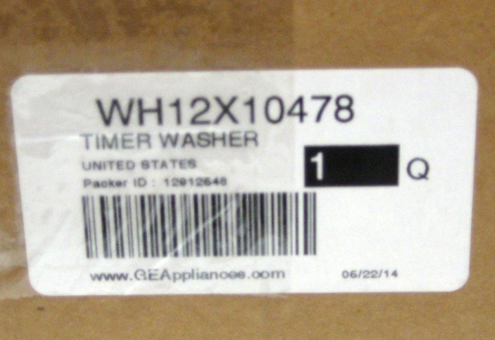 tmです WH12X10478 Genuine GE Washer Washing Machine Timer Control