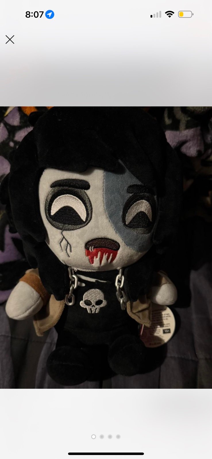 Johnnie guilbert zombie youtooz plush