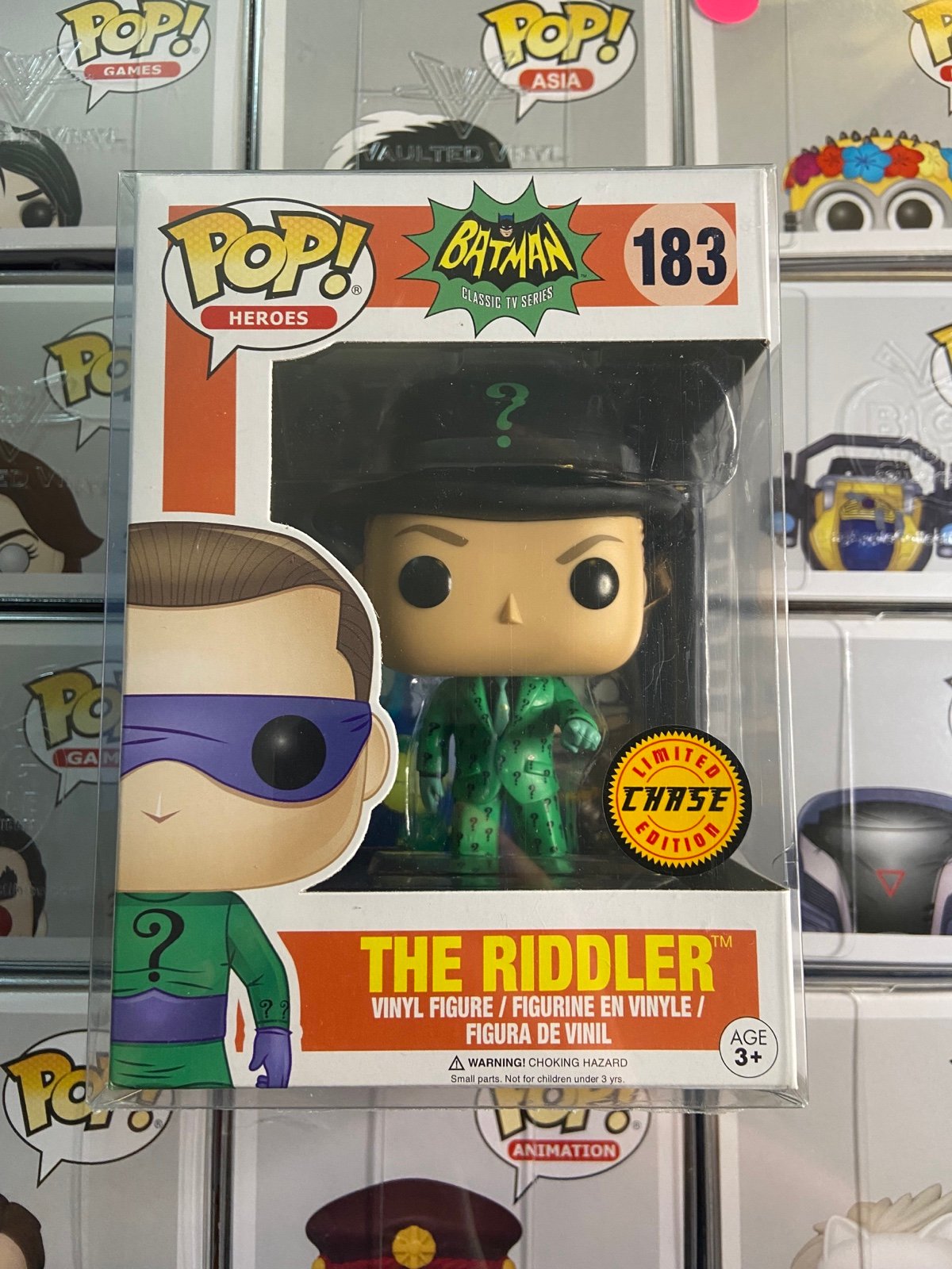 Funko Pop Batman: The Riddler #183 Chase