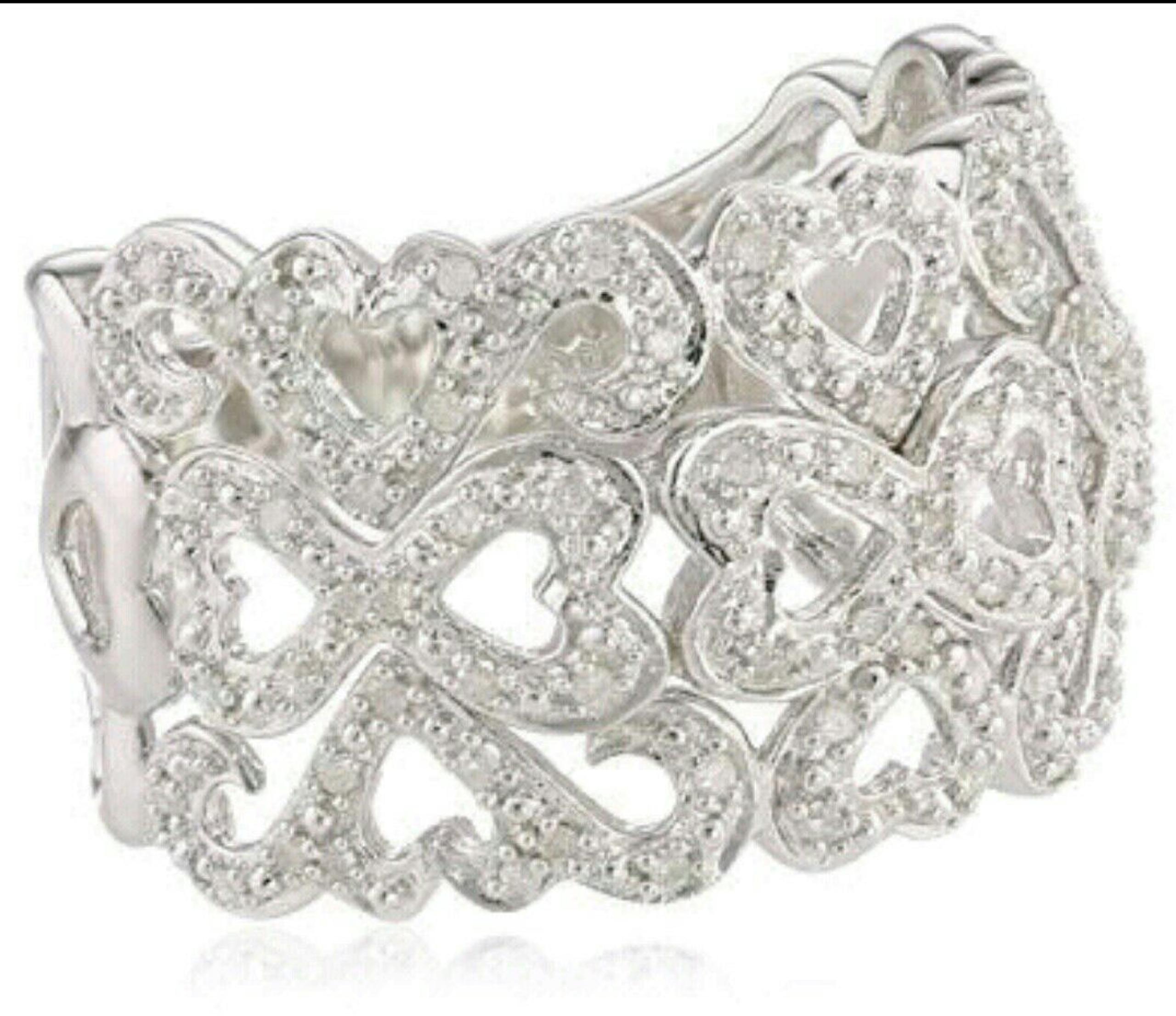 Multi-Hearts Diamond Ring