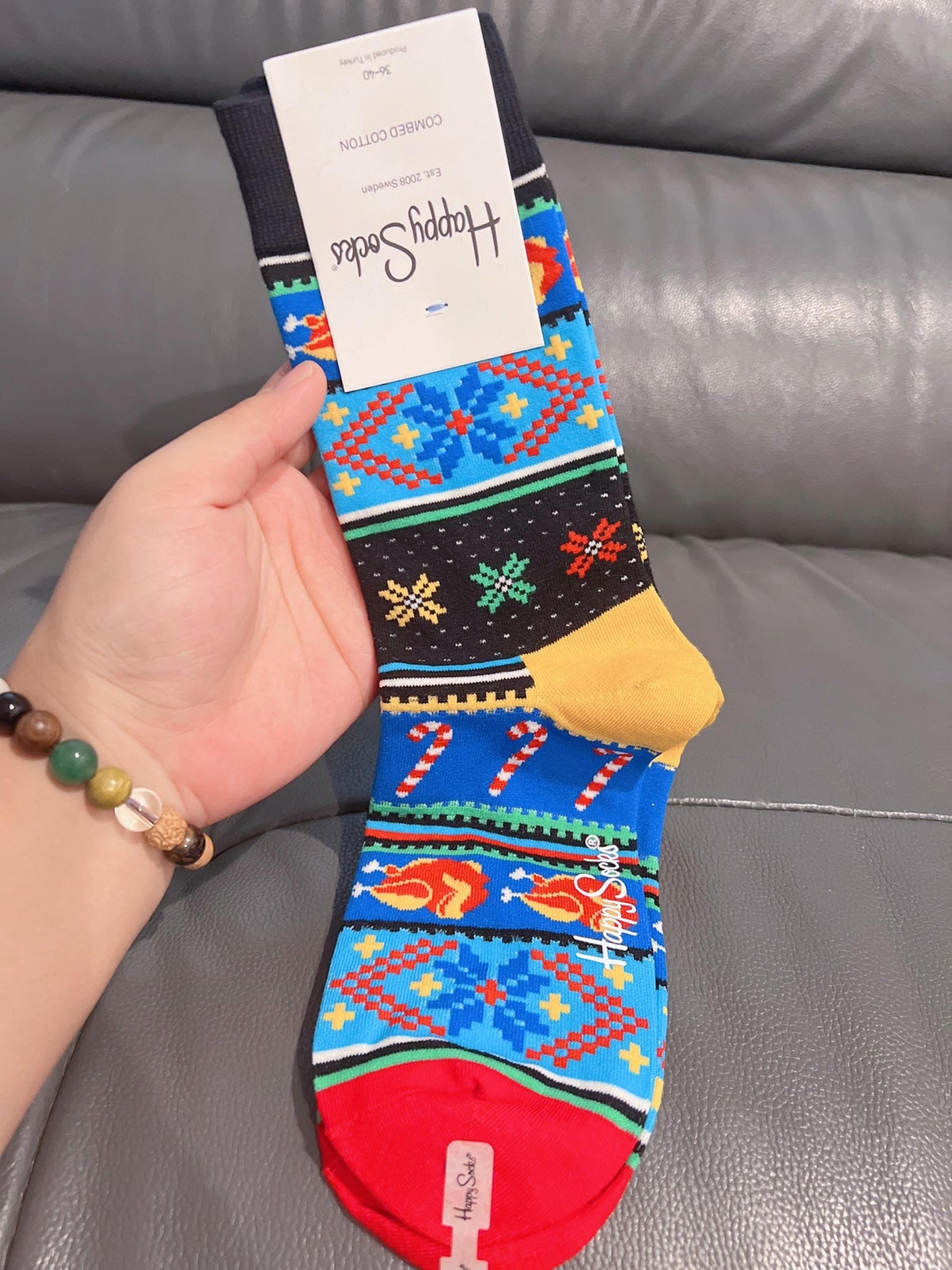 Happy Socks Christmas women socks
