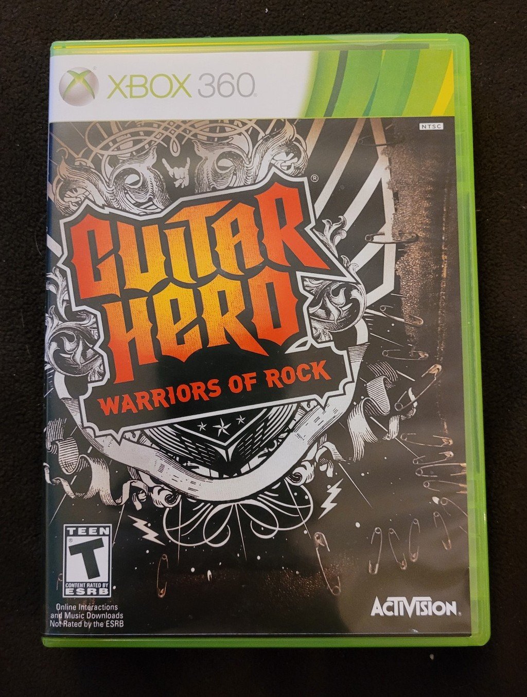 Guitar hero warriors of 2024 rock xbox 360