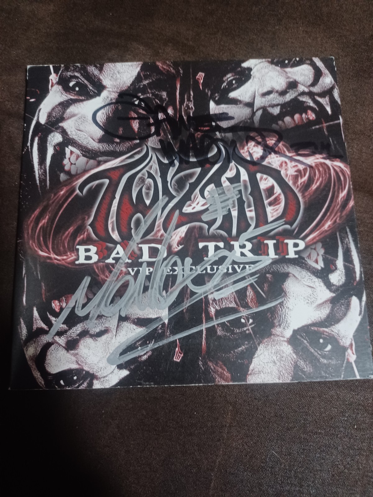 twiztid rare autographed cd juggalo mne icp