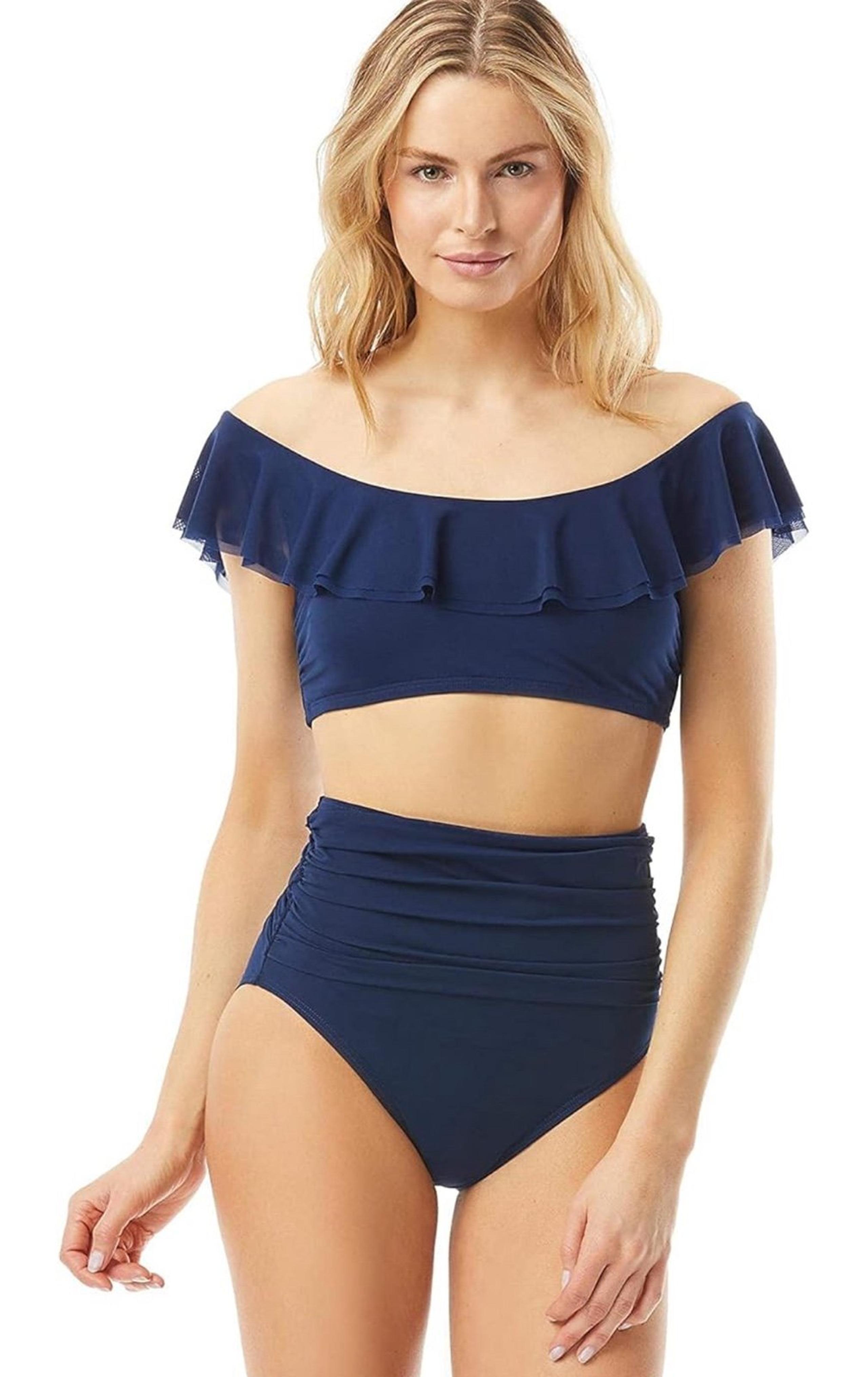 NWT Carmen Marc Volvo bathing suit Top