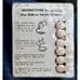 Vintage Comfees Vinyl Foam Earring Cushions Transparent Vico Slide Ons Deadstock