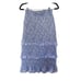 NEW ABERCROMBIE SMOCKED MIDI SKIRT BLUE SIZE Small