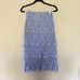 NEW ABERCROMBIE SMOCKED MIDI SKIRT BLUE SIZE Small