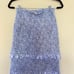 NEW ABERCROMBIE SMOCKED MIDI SKIRT BLUE SIZE Small