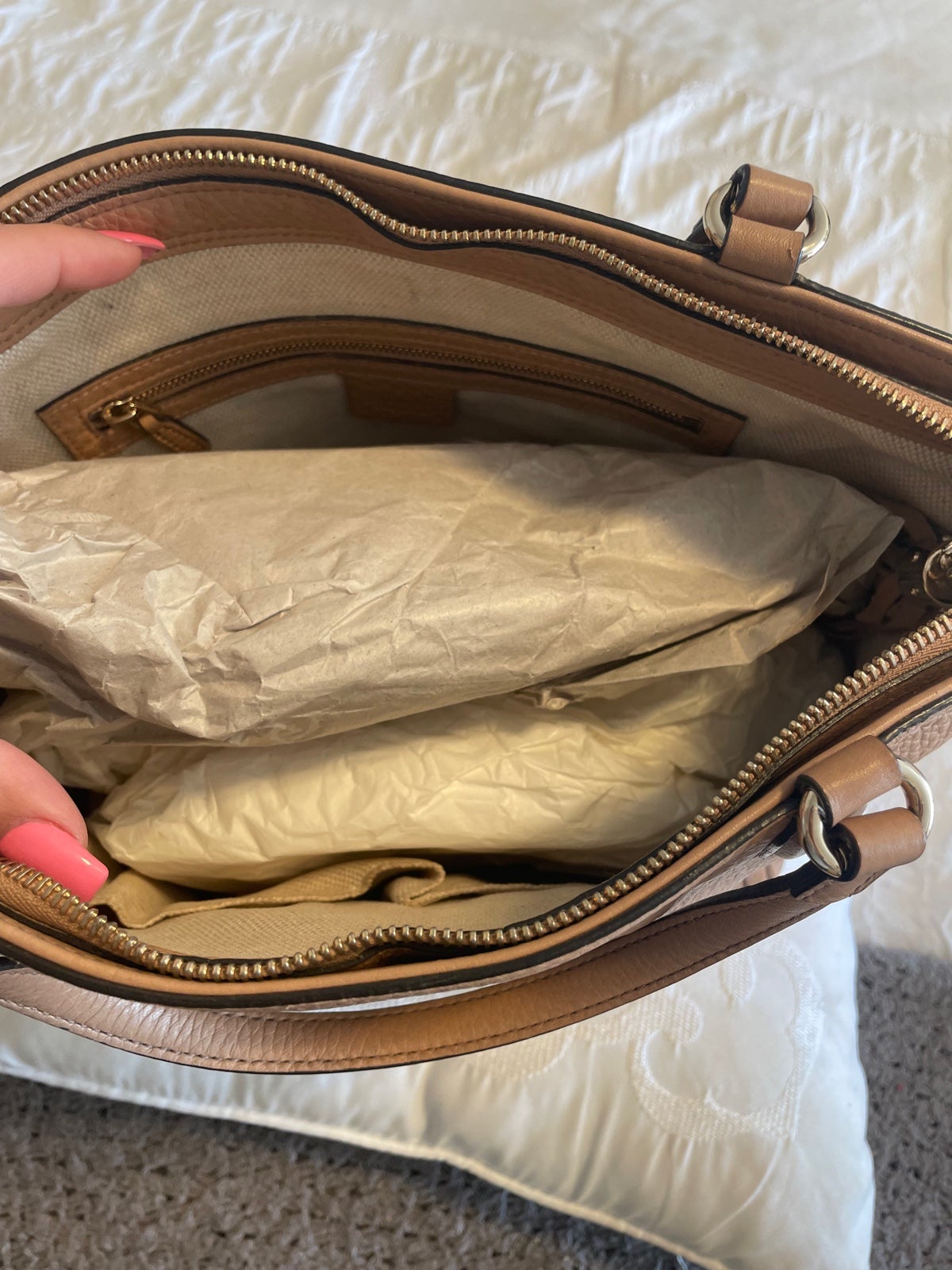Leather bag
