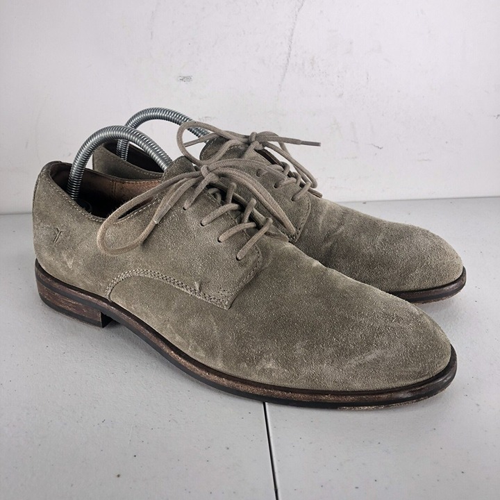 Frye Men’s Plain Toe Suede Oxford Dress Shoes