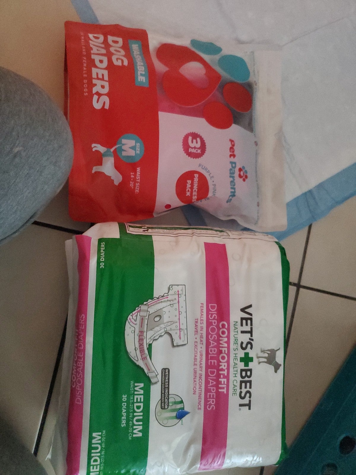 Dog diapers