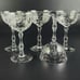 Vintage Champagne/Tall Sherbet Navarre Clear by Fostoria - Set of 5