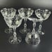 Vintage Champagne/Tall Sherbet Navarre Clear by Fostoria - Set of 5